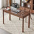 Black Walnut Color Rectangular Solid Wood desks-707453182