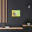 With All Your Heart Lime Flower 1 Piece Wrapped Canvas Wall Art-621041841