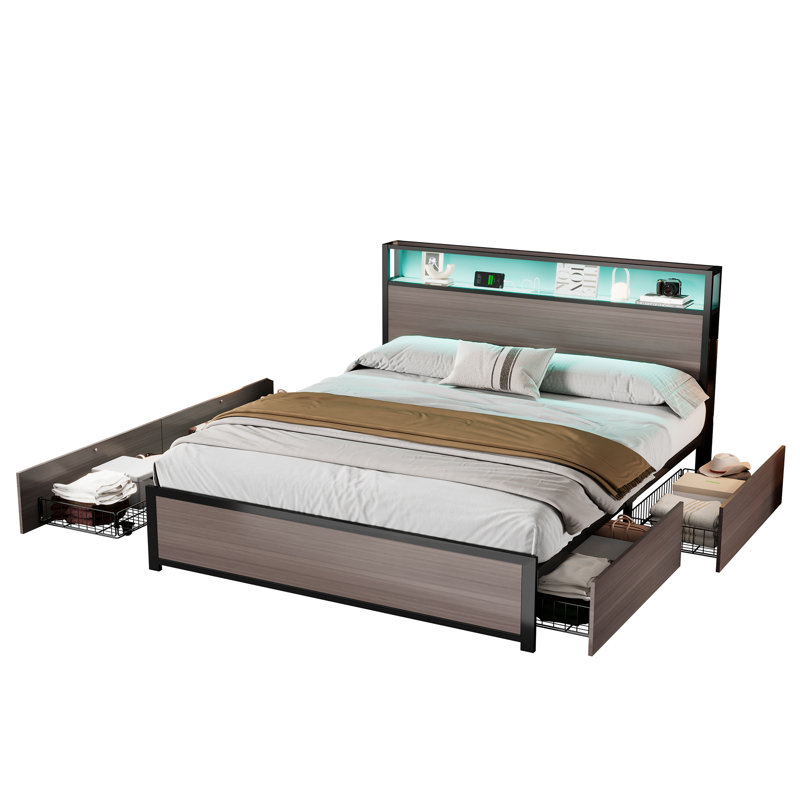 Storage Bed, Double (4'6)