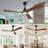 New Model Wood Ceiling Fan With 3 Solid Wood Blades Remote Control Reversible DC Motor For Living Room-972059775-972059764