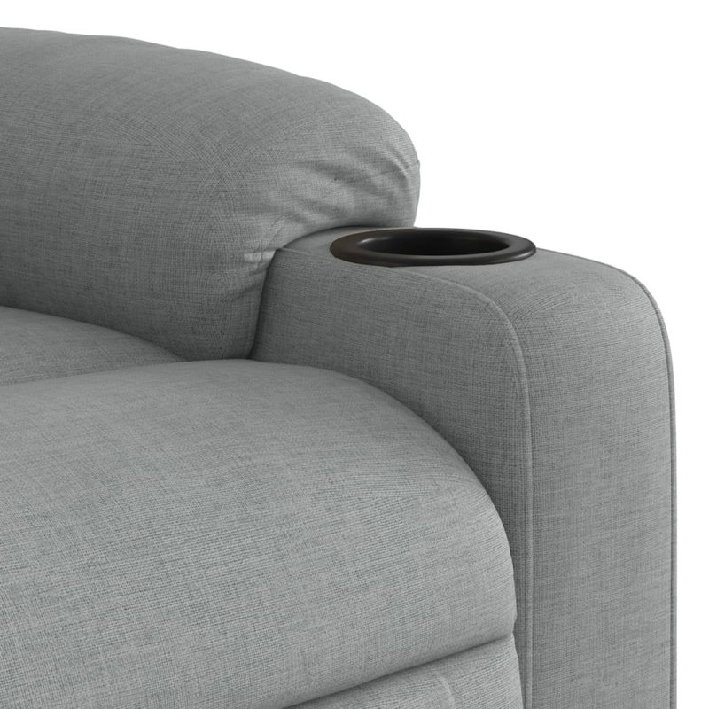 Fauteuil de massage, Polyester gris clair