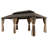 Hardtop Double Roof Aluminum Patio Gazebo with Netting & Curtains-108487390