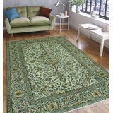 Khaison One-of-a-Kind 6'4 X 9'7 2022 Wool Area Rug Ivory
