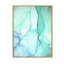 «Turquoise and Green Marble Waves II», œuvre d'art moderne sur toile-927227973-927228094