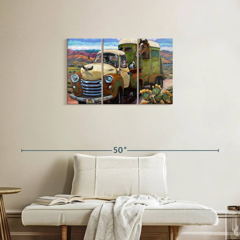 Ketti Git Along Lil Dogies, 20" H x 33" W