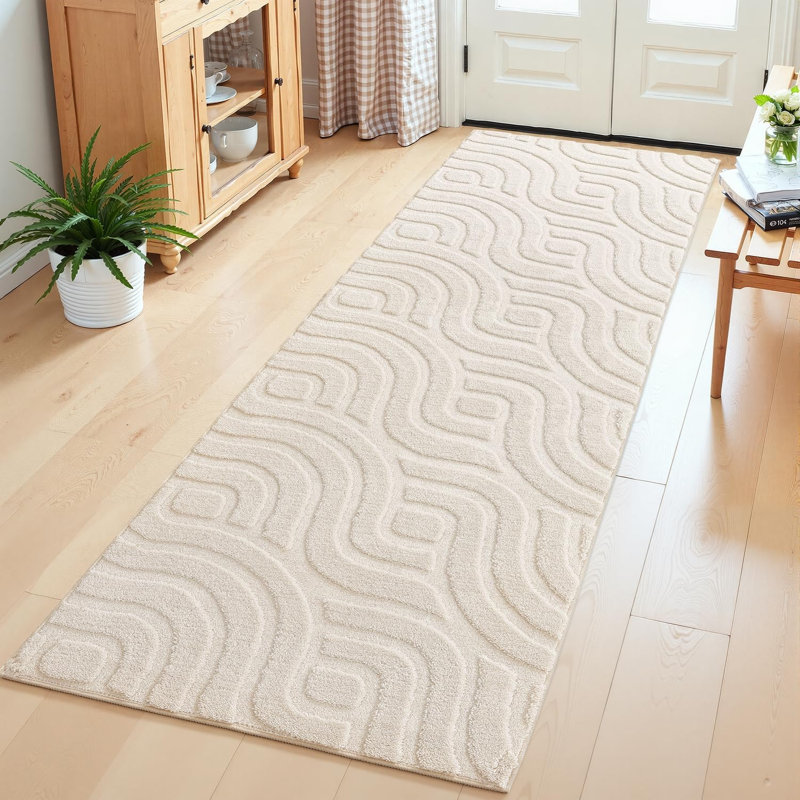 Tapis Fluffy, Tapis de couloir 2 pi x 6 pi