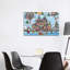 «Christmas Gingerbread Inn and Cafe» par Cheryl Bartley, impression sur toile tendue-55901736