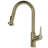 Karran Scottsdale Single Handle Pull-Down Sprayer Kitchen Faucet in Spot-Free Champagne Bronze-115958469