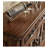American-style Walnut & Glass Sideboard