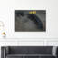 Impression d'art mural abstrait sur une bicyclette, montagne contemporaine-129714048