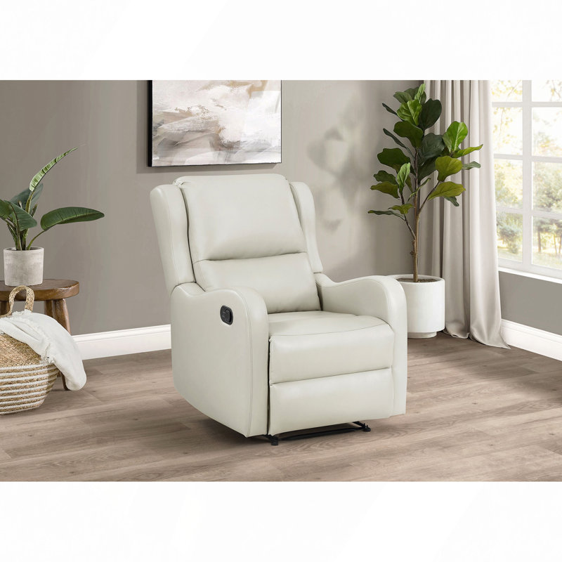 Fauteuil inclinable rembourré avec accoudoirs