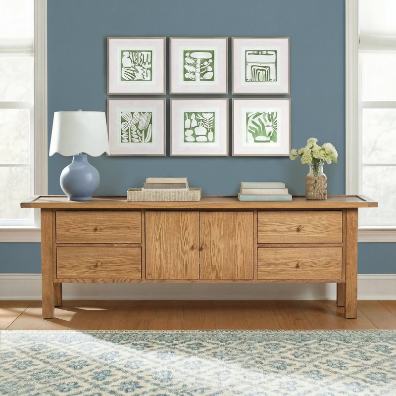 Edgerton Media Console-Natural Light Oak
