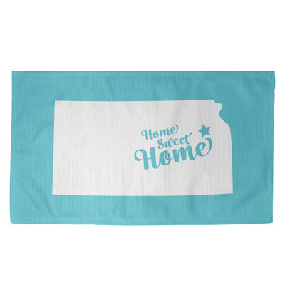 Tapis topeka blue area home