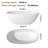 Monaco 63"x 30" Solid Surface Stone Freestanding Soaking Bathtub