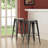 Tillar Counter Stool with Metal Frame