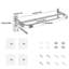 Analissa 41cm Wall Towel Bar