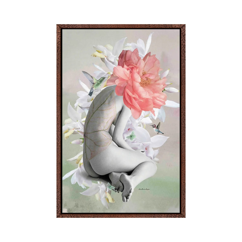 Fitzgerald by Ana Paula Hoppe - Print on Canvas, 101.6cm H x 66.04cm W x 3.81cm D, Classic Brown Wood Framed