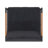 Annegriet Aluminum Frame Patio Chair with Teak Arm Accents and Plush Cushions-503473207