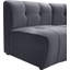 Canapé modulaire de coin symétrique en velours de 173 po de largeur Jedson-751511377