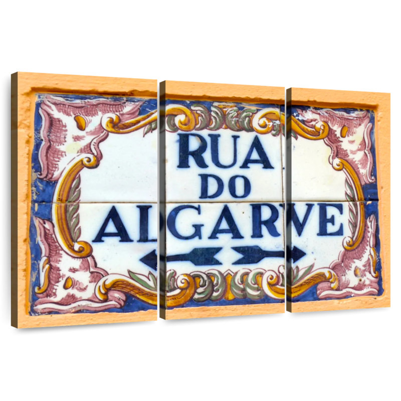 Enseigne Sebbie Rua Do Algarve, H 24 po x l 38 po
