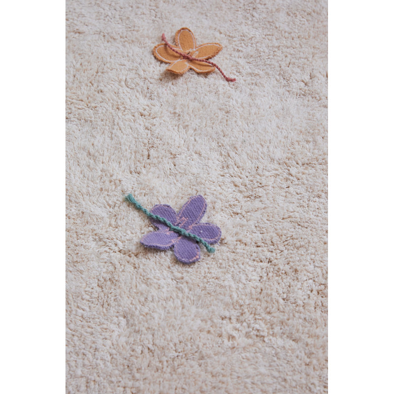 Washable Play Rug Wildflowers