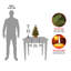 The Holiday Aisle® 18 po Pin miniature