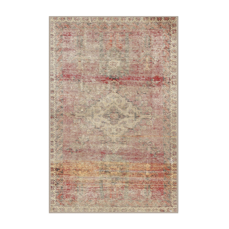 Oriental Indoor Rug, Rectangle 7' x 10'