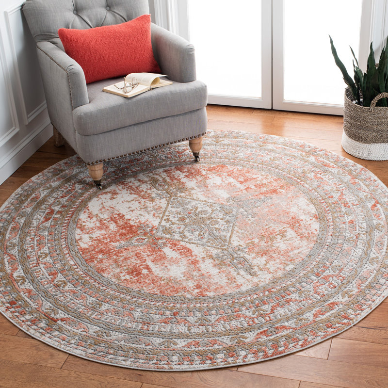 Radom Performance Oriental Rug, Round 6'7"