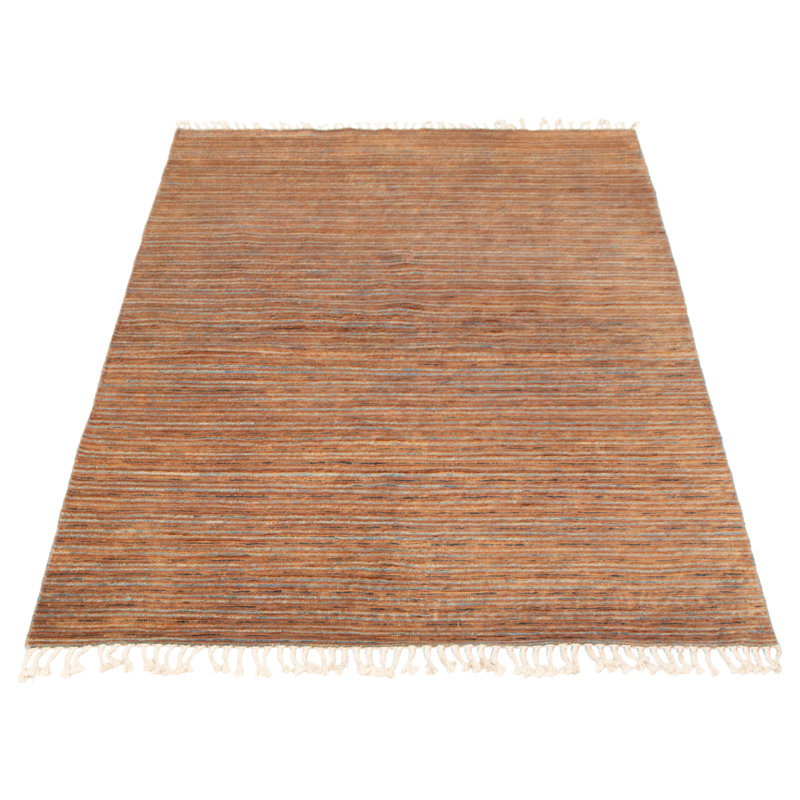 Tapis brun clair Zak Finest Gabbeh 5 pi 0 po x 7 pi 6 po