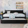 Nyagoa Solid Wood Twin Size Daybed with Twin Size Trundle