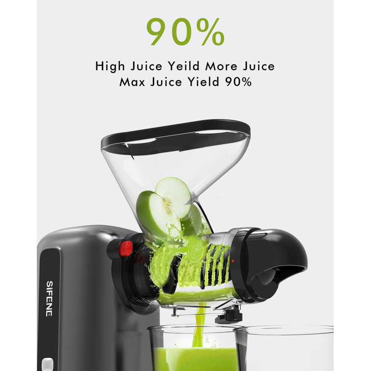 nutribullet Slow Juicer, Slow Masticating Juicer Machine, Easy to Clean,  Quiet Motor & Reverse Function, BPA-Free, Cold Press Juicer with Brush, 150