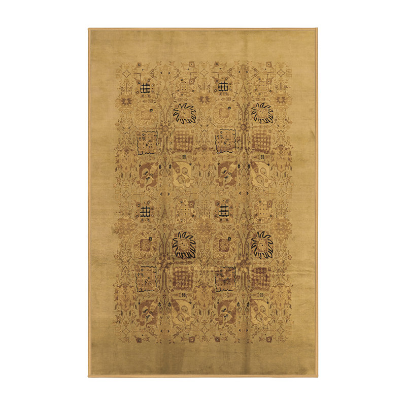 Jernice Oriental Indoor Rug, Square 7', Poly-Wool Blend