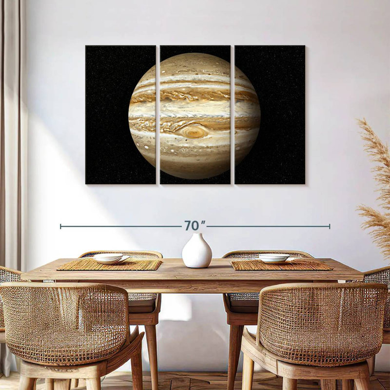 Oberle Jupiter Planet, 36" H x 57" W