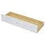 Lit plateforme en bois avec tête de lit, tablettes et 2 tiroirs-158789097