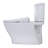 WASHLET 17.5" 1.28 GPF Elongated Floor Mounted Two-Piece Toilet (Seat Included) without Auto Flush