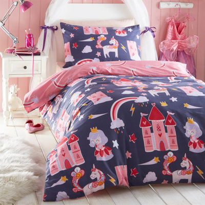 Snari Polyester No Pattern Duvet Cover Set with Pillowcases Included