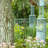Weather Resistant Metal Plants & Flowers Rain Chain