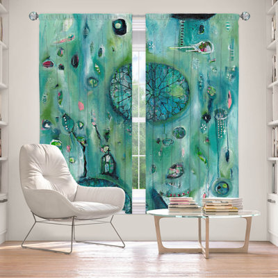 Delaughter Room Darkening Curtains / Drapes Pair