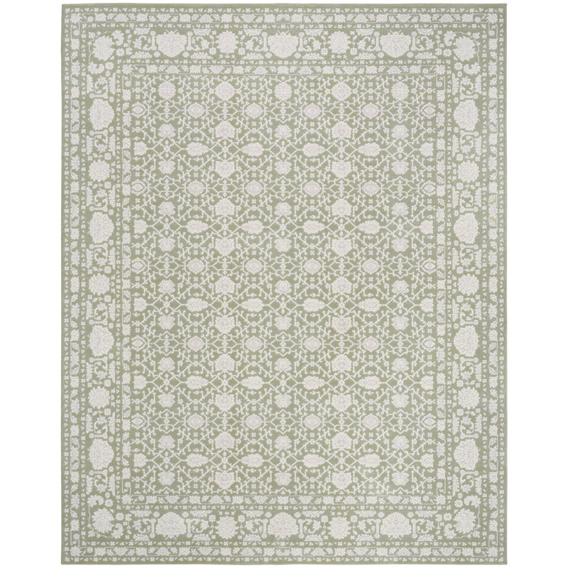 Nourison Grace Sage Vintage Indoor Rug, Rectangle 7'10" x 9'10"