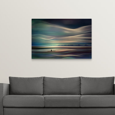 « orcas », impression sur toile
