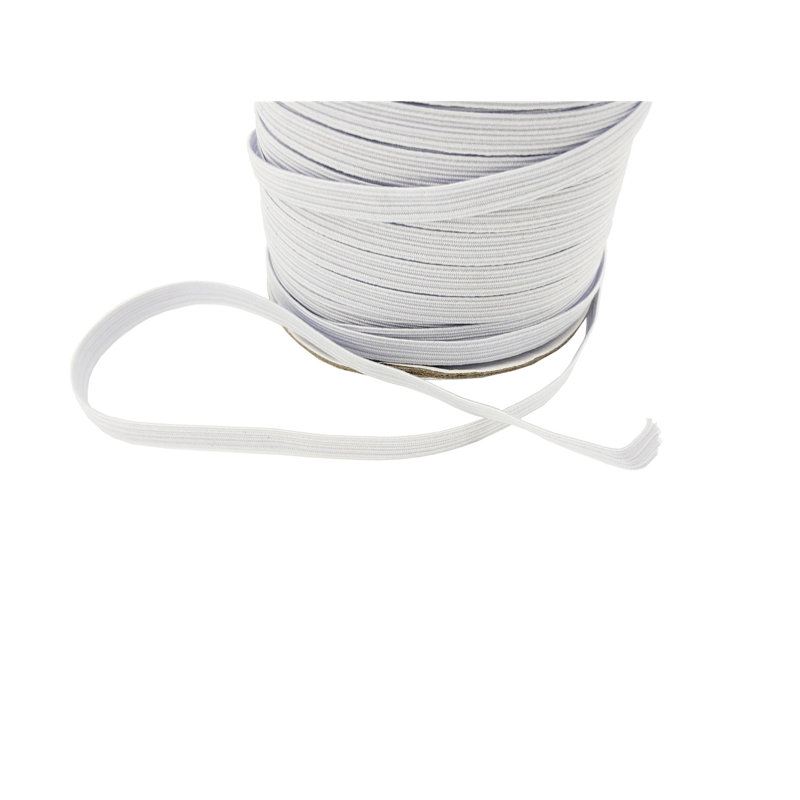 Fixturedisplays® Elastic Band String 100 Yards 1/4 Inch Elastic String Rope Bungee Elastic Cord White - Elastic For Sewing Mask 15218