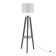 58.5" Tray Table Floor Lamp