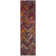 Miley Chevron Red/Orange/Green Area Rug