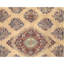 Tapis rectangulaire en laine noué à la main
