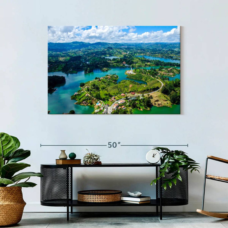 Nicci Medellin Aerial View, 30" H x 45" W