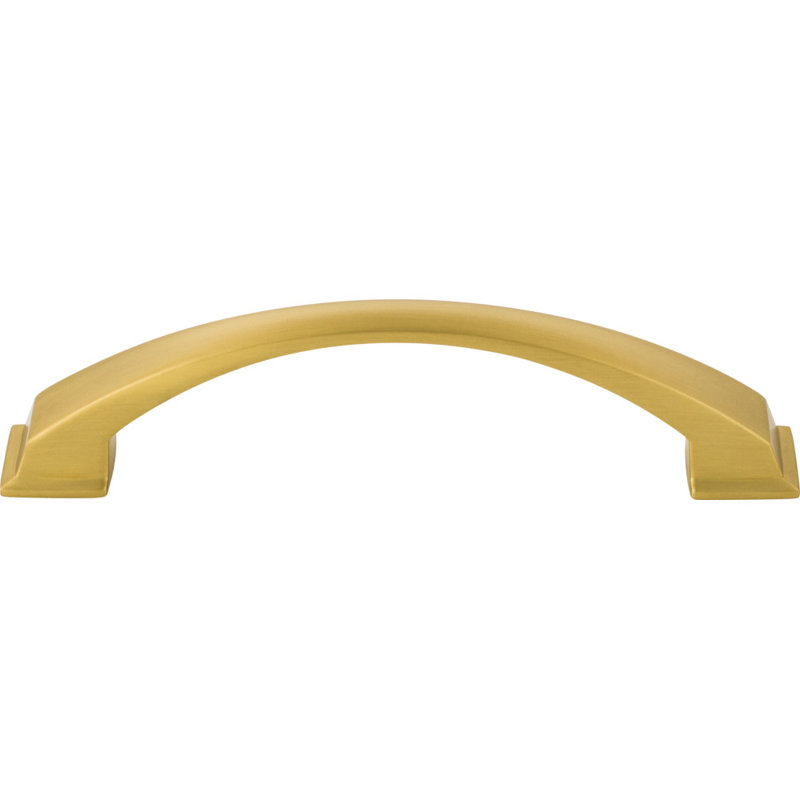 Roman Arch Pull, 5", Brushed Gold