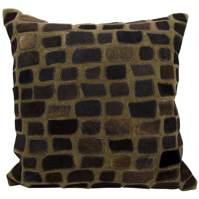 Coussin en cuir Dymalor