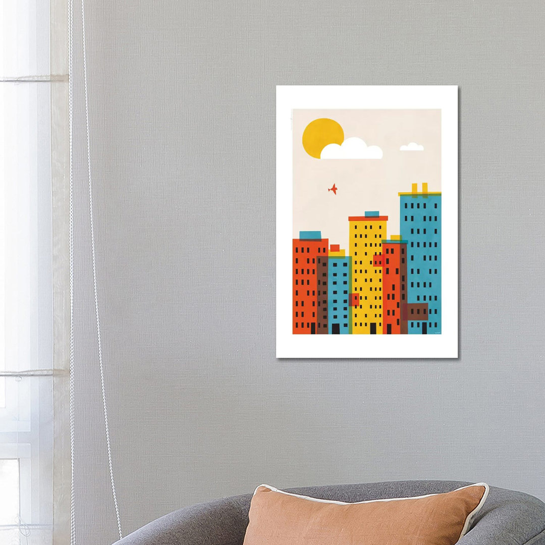 City II von TomasDesign - Galerie-verpackte Leinwand Giclée auf Leinwand