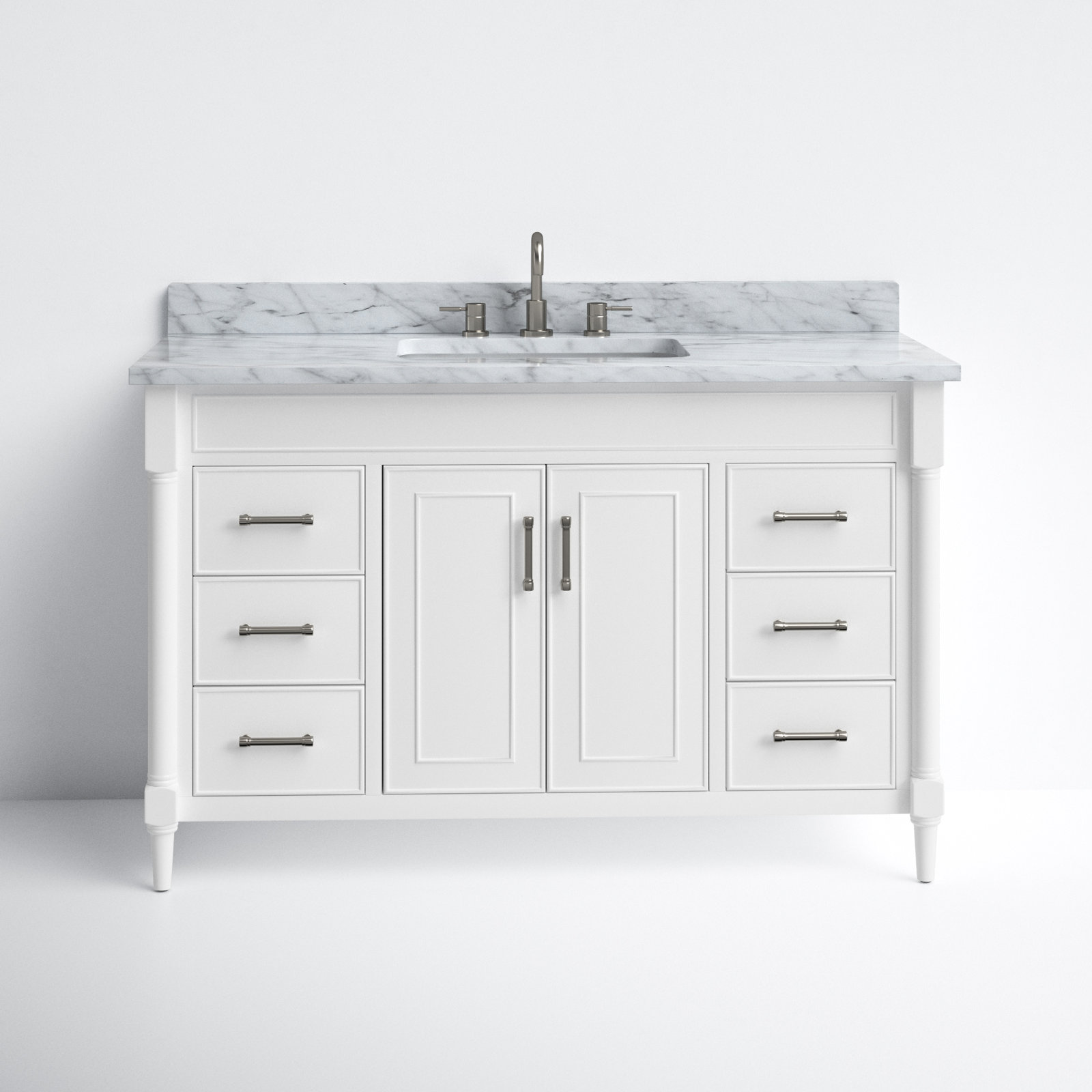 Addison 49'' Single Bathroom Vanity, White