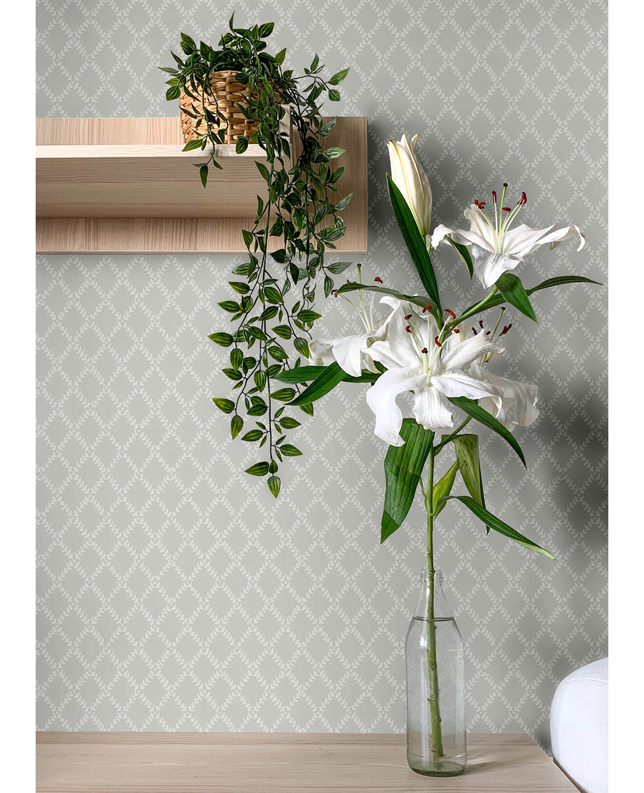 Stellan Wallpaper Roll, Green